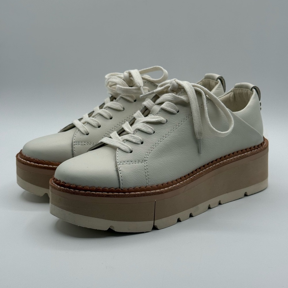 Dolce Vita Women's Bubbles Platform Lace-Up Chunky Sole Sneakers Size 6 - Picture 7 of 16